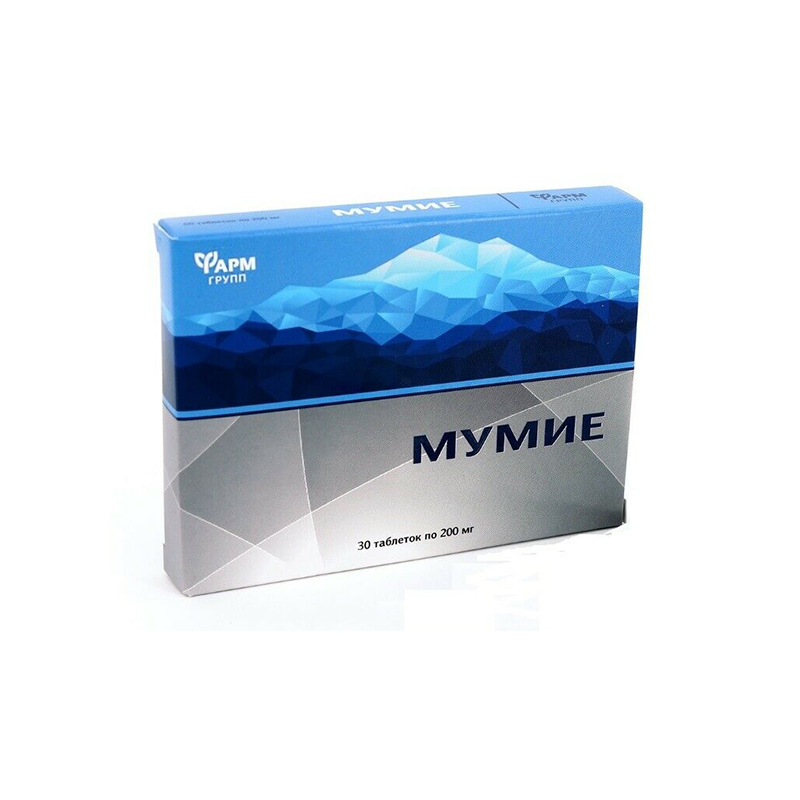 Mumio (Shilajit) 30 tablečių x 200 mg
